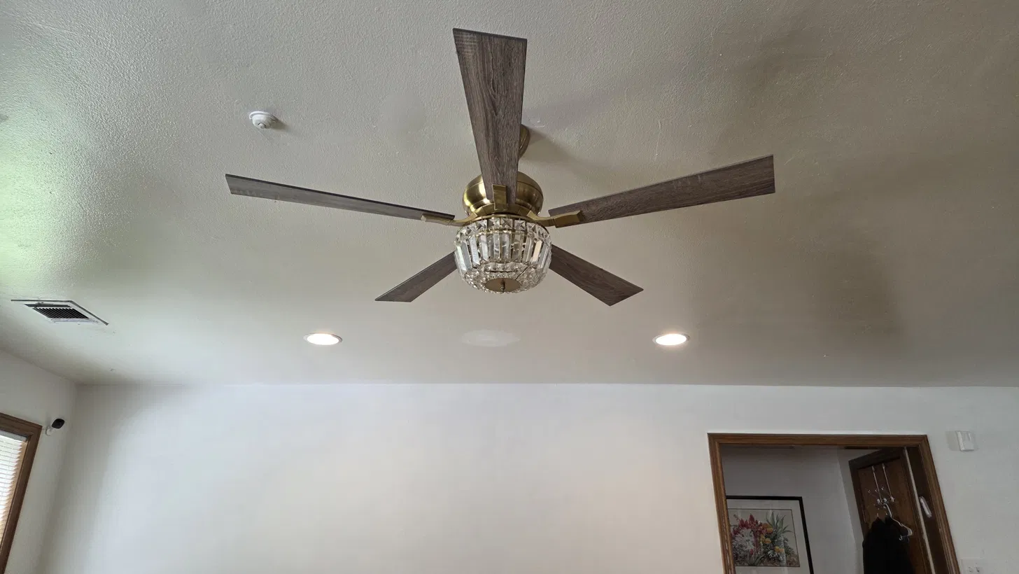 Recessed lighting installation after Houston TX 77071